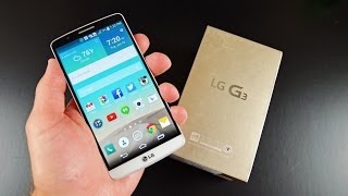 LG G3 Unboxing amp Review [upl. by Halli]