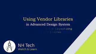 Using Vendor Library in Advanced Design System ads keysight [upl. by Ellebana603]