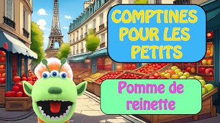 LES COMPTINES DES MARIONNETTES  Pomme de reinette [upl. by Nevar]