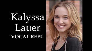 Kalyssa Noelle  Vocal Reel 2021 [upl. by Jensen]