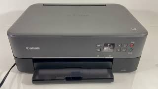 Canon Pixma TS5320 All In One Wireless Printer Scanner Copier AirPrint Black  Cosmetic Condition [upl. by Huntley6]