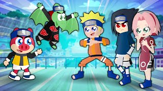 Flonk com Naruto  Turma Mirim [upl. by Nnawtna61]