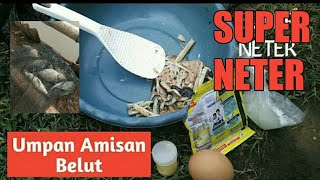 OnoyUmpan Umpan Putih Amisan Belut Super Neter [upl. by Selima]