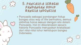 9 arti penting Pancasila bagi bangsa IndonesiaMoza Tya yoandiva [upl. by Hanoj]