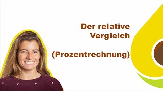 Relativer Vergleich und absoluter  Prozentrechnung einfach erklärt Beispiel  Mathe mit mayocado [upl. by Leventhal213]