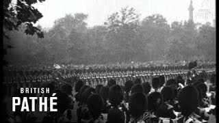 Trooping Of The Colour 1920 [upl. by Llechtim]