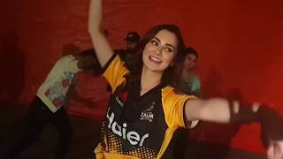 Peshawar Zalmi Anthem Rehearsal with Hania Aamir  Choreographed By Gohar Hayat [upl. by Mcgean384]