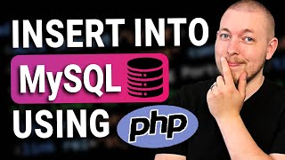 22  INSERT INTO Database Using PHP From Your Website  2023  Learn PHP Full Course for Beginners [upl. by Fulton]