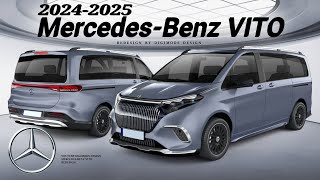 MercedesBenz Vito Tourer 20242025 REDESIGN  Digimods DESIGN [upl. by Edina]