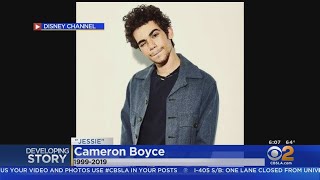 Disney Star Cameron Boyce Dies In His Sleep At Age 20 [upl. by Hamann]