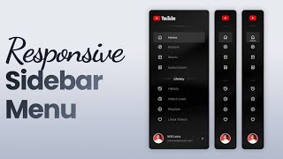 how to create sidebar in react JS  dashboard sidebar  responsive sidebar  navbar react router v6 [upl. by Gayel]