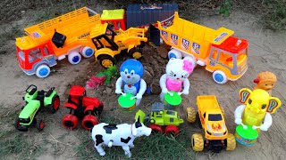 toy helicopter ka video jcb dumper tractor train total 500 dollar investmenty Cartoon TV is live [upl. by Ahsitaf]