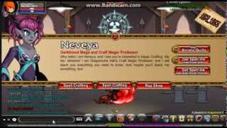 Lesser Salves for Spell Crafting failed Quest Aqw join Dragonrune Neveyas Quests aqw [upl. by Laertnom]