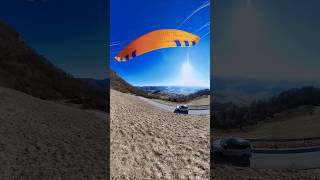 Revers launch paragliding parapente gleitschirm speedflying summer nature outdoors flying [upl. by Varien]