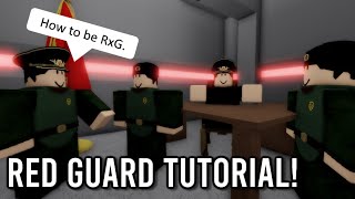 Military Simulator I made a tutorial for Red Guard [upl. by Helyn]