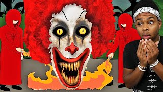 Reacting To True Story Scary Animations Part 45 Do Not Watch Before Bed [upl. by Enyluqcaj]