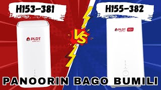 PLDT Home WiFi 5G H153381 amp H155382  What is 5G  Which Router is Better [upl. by Smallman]