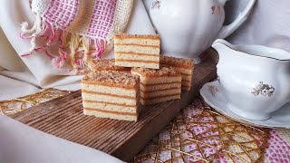 🌺 Starinska ratna torta karamel kolač  Caramel cake old recipe 🌸 [upl. by Annovoj]