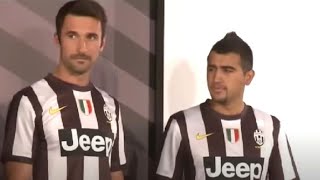 Presentazione maglie Juventus stagione 201213  unveiling of the official 201213 shirts [upl. by Fayre936]