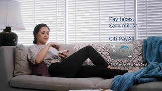 Turn your tax payments into big rewards with Citi PayAll [upl. by Eastlake]