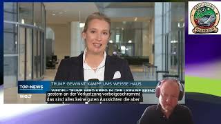 Alice Weidel zur Trump Wahl [upl. by Akkin]