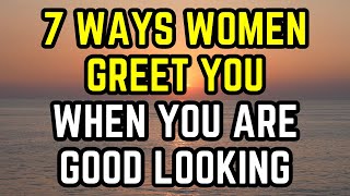 If A Woman Greets You Like This She Thinks You’re Good Looking Older men dating younger women [upl. by Atnuahc872]