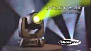 Showtec Infinity iS200 LEDMovingHead [upl. by Suivart]