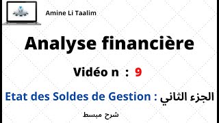 Etat des Soldes de Gestion  ESG [upl. by Cob]