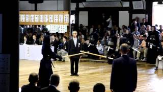 Ishikawa vs Yamazaki Kendo Enbu Taikai Kyoto 2012 Fight 518 [upl. by Junieta]