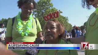 Triangle Heart Walk in Raleigh raises 14 million [upl. by Follansbee592]