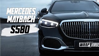 2022 MERCEDES MAYBACH S580 Apklijavimas Apsaugine Plėvele  Automobilio salono apsauga [upl. by Aisatal]