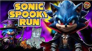 Sonic the HedgeHog Halloween A Kids Workout Game  Halloween Brain Break  PhonicsMan Fitness [upl. by Trebleht]