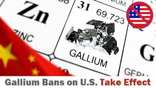 Chinas gallium metal bans have taken effect and the global delivery of US F35 fighter jets is zero [upl. by Tillo703]