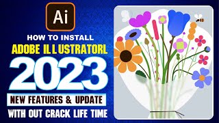 How To Install Adobe Illustrator 2023 l Adobe Illustrator 2023 Easy Install  With Zakki Graphics [upl. by Colburn]