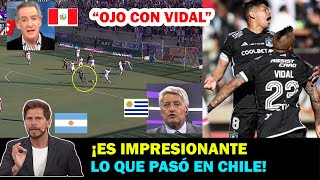 ¡FASCINADOS PRENSA SUDAMERICANA REACCIONA AL TITULO DE COLO COLO Y GOLAZO DE VIDAL [upl. by Tavis]