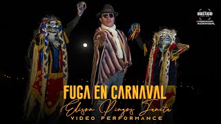 FUGA EN CARNAVAL  Edison Pingos Official Performance Video [upl. by Mokas]