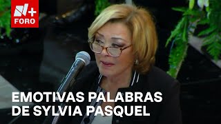 Sylvia Pasquel da emotivo mensaje en homenaje póstumo a Silvia Pinal  Las Noticias [upl. by Alvarez979]