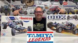 Two New Arrivals Tamiya BBX and a 2nd Tamiya Boomerang [upl. by Brandise]