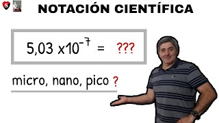 03 Notación Científica y Prefijos del Sistema InternacinalFundamentos [upl. by Chee]