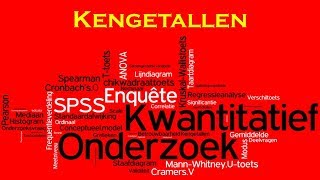 Kwantitatief Onderzoek 09 SPSS Kengetallen [upl. by Busey]