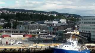 Trondheim Cruise Pier [upl. by Anidem]