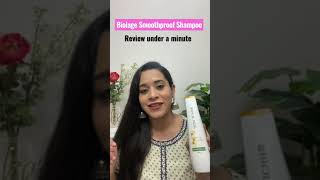 Biolage Smoothproof Shampoo Review shorts  Review under a minute  Just another girl [upl. by Atis]