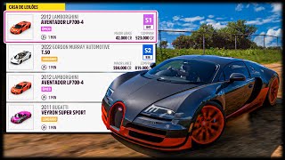 ELES ESTÃO DE VOLTA BITEALA COM HIPERCARROS DE LEILÃO  Forza Horizon 5 Online [upl. by Aiyot179]