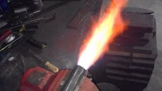 Gas burner  Palnik gazowy  Газовая горелка [upl. by Nerral]