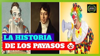 🔷🤡🎈La Historia de los Payasos🤡😱¿Quien inventó a los Payasos🤔🤡 🎈El Origen de los Payasos 🔷🤡🎈 [upl. by Atinyl]