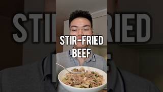 Stir fried beef [upl. by Nylsirk]