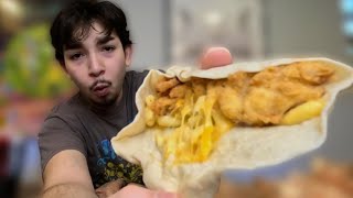 Trying EVERY KFC Chicken Wrap [upl. by Rambort]