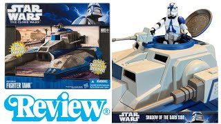 Shadows of the Dark Side Clone Wars Republic Fighter Tank Review [upl. by Nonnarb]