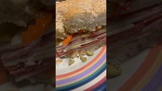 Nothing Like a Good Ol’ Italian Muffuletta for Dinner italianfood italian food foodie shorts [upl. by Marilee548]