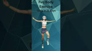 15 kg in 21 Days – FullBody Fat Burning Workout Challenge  i be my own [upl. by Evoy]